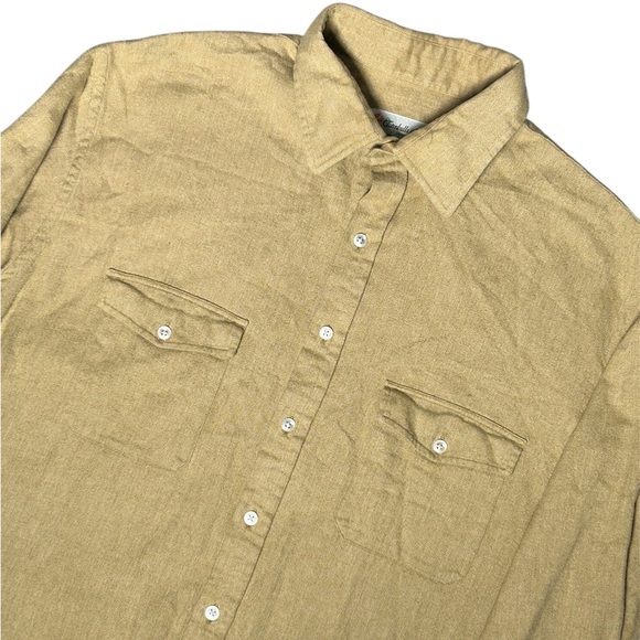 Turnbull & Asser England Herringbone Weave Custom Made Premium Dress Shirt SzXL - Picture 7 of 10